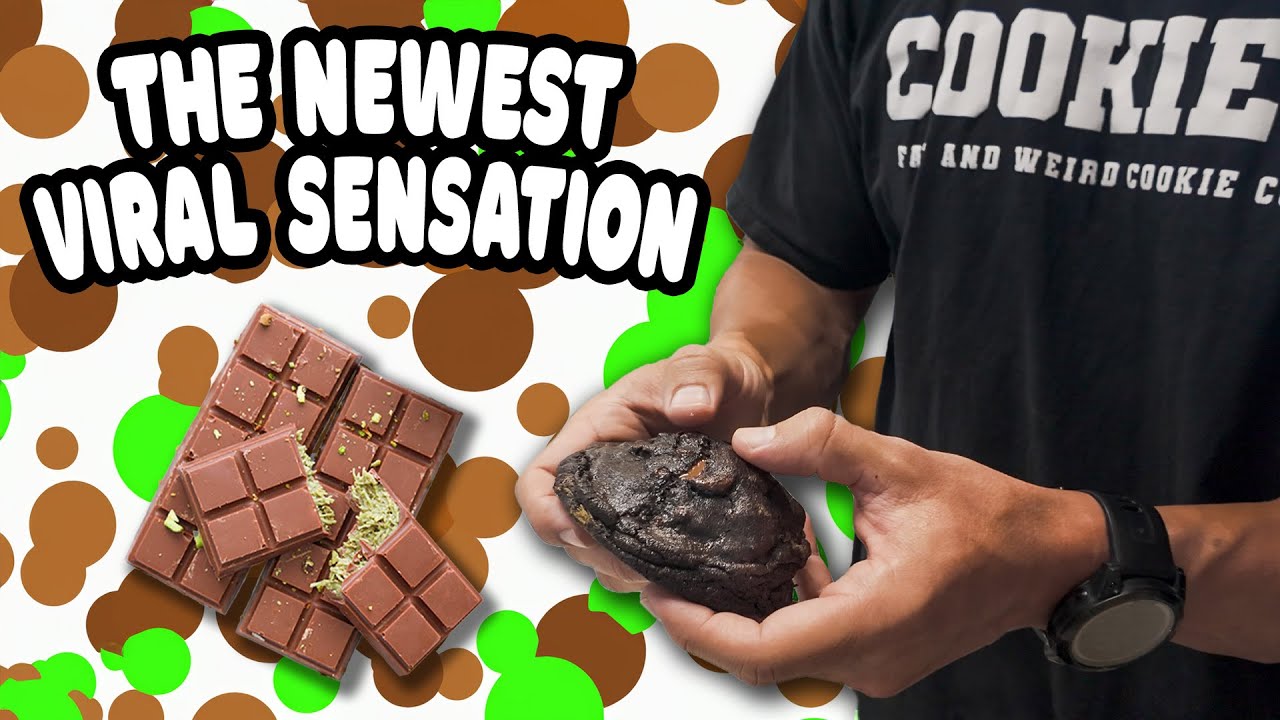 We Turned the Viral Dubai Chocolate Bar into the Ultimate Cookie!